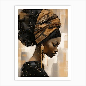 African Woman 41 Art Print