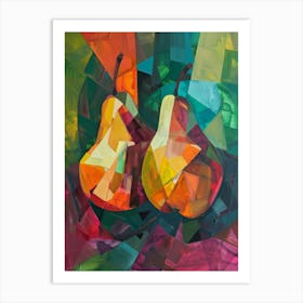 Two Pears Art Print