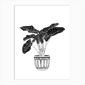 Plantpot Art Print