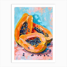 Papaya 15 Art Print