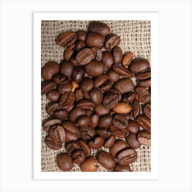 Coffee Beans 1 Art Print
