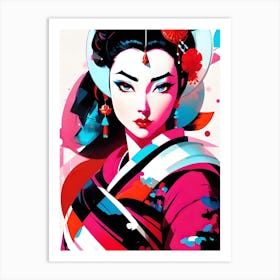 Geisha 95 Art Print