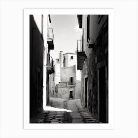 Split, Croatia, Photography In Black And White 3 Art Print