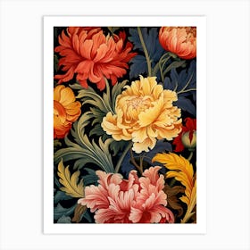 Floral Pattern 25 Art Print