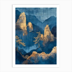 Chinese Mountains 82 Art Print