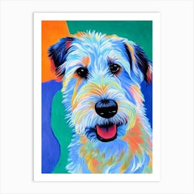 Australian Terrier 2 Fauvist Style Dog Art Print