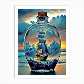 All In Glass 1 Art Print