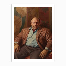 Gangster Art Tony Soprano The Sopranos 6 Art Print