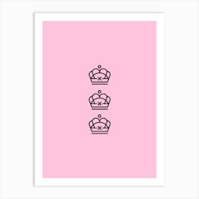 Three Crowns Art Print