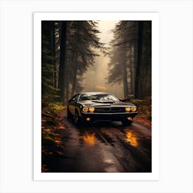 Dodge Challenger 1970 Art Print