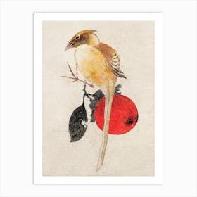 Bird, From Album Of Sketches, Katsushika Hokusai Art Print
