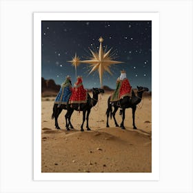 Three Wise Men Art Print