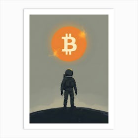 Bitcoin 6 Art Print