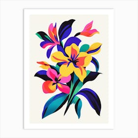 Colorful Flowers 4 Art Print