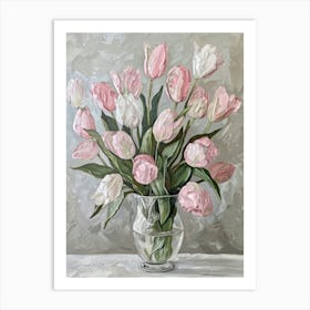 A World Of Flowers Tulips 3 Painting Art Print