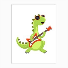 Prints, posters, nursery, children's rooms. Fun, musical, hunting, sports, and guitar animals add fun and decorate the place.17 Art Print