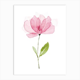 Watercolor Flower 6 Art Print