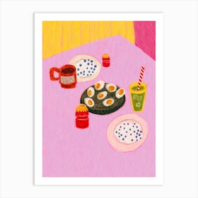 Breakfast 1 Art Print