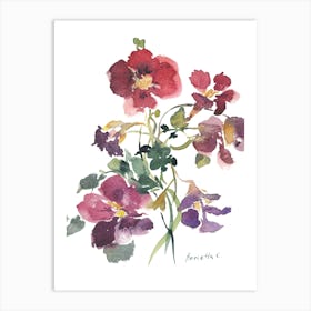 Flower Series12 Art Print