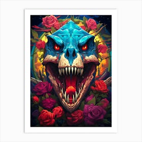 Tyrannosaurus 2 Art Print