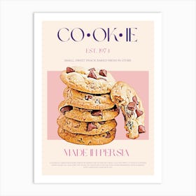 Cookie Mid Century Art Print