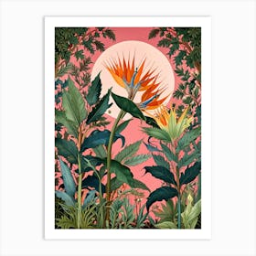 William Morris Bird Of Paradise Art Print