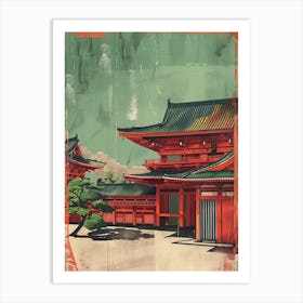 Todai Ji Mid Century Modern 2 Art Print