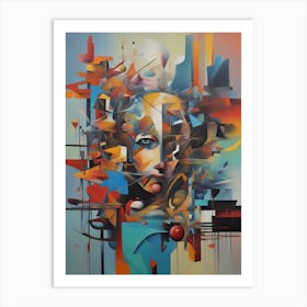 Abstract Painting 8 Art Print