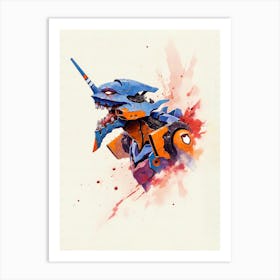 Neon Genesis Evangelion Art Print