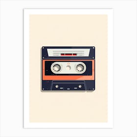 Cassette Tape 3 Art Print