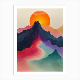 'Sunrise' 71 Art Print