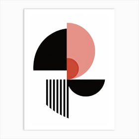 Abu Dhabi Simplicity Minimalist Bauhaus Art Print