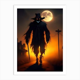 Scarecrow 3 Art Print