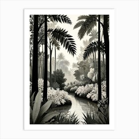 Jungle River Art Print