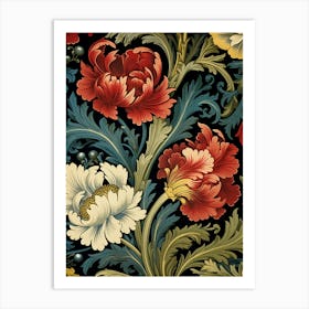 Floral Pattern 80 Art Print