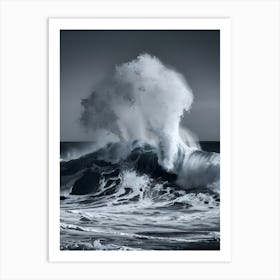 Crashing Waves 1 Art Print