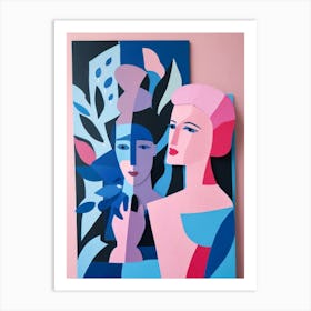 'Two Women' Art Print