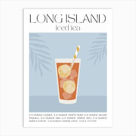 Long Island Iced Tea Art Print