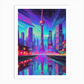 Shanghai City Art Art Print