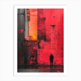 Red Wall Art Print