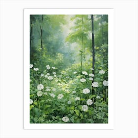 Serene Verdure Art Print