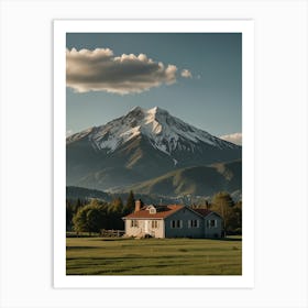 House In The Mountains Art Print