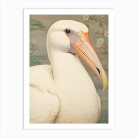 Vintage Bird Drawing Albatross 2 Art Print