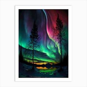 Aurora Borealis 7 Art Print