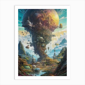 City In The Sky 1 Art Print