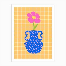 Flower In A Vase Art Print
