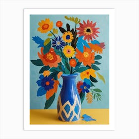 Flowers In A Vase 19 Art Print