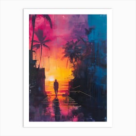 Sunset 2 Art Print