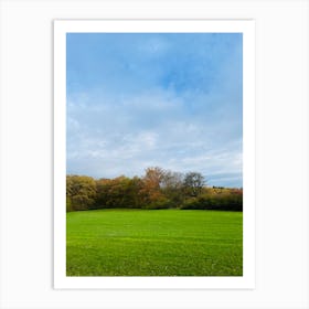 Field With Trees 4 Art Print