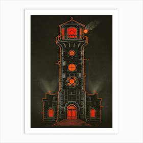 Lighthouse 11 Art Print